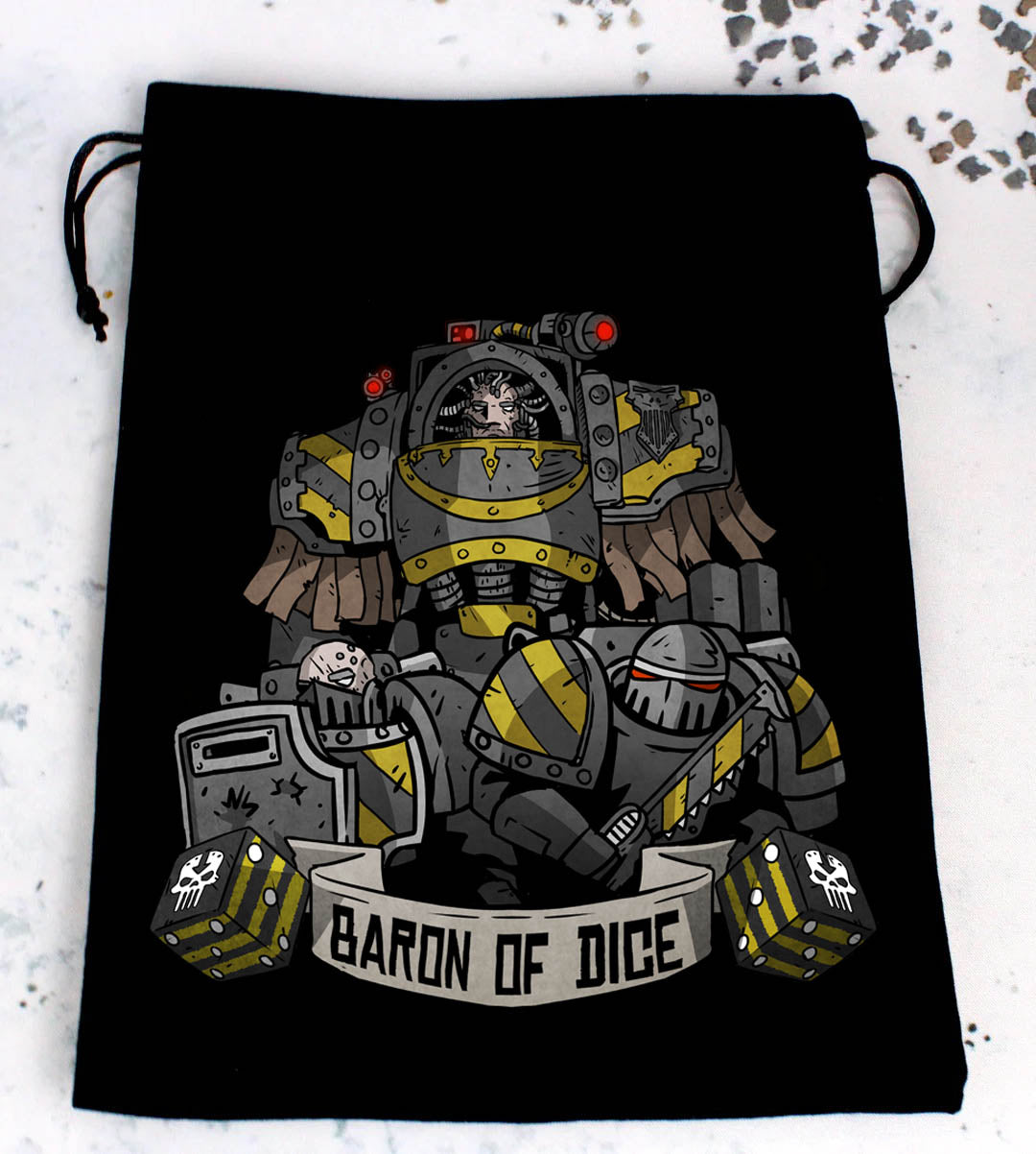 Premium Black Dice Bags