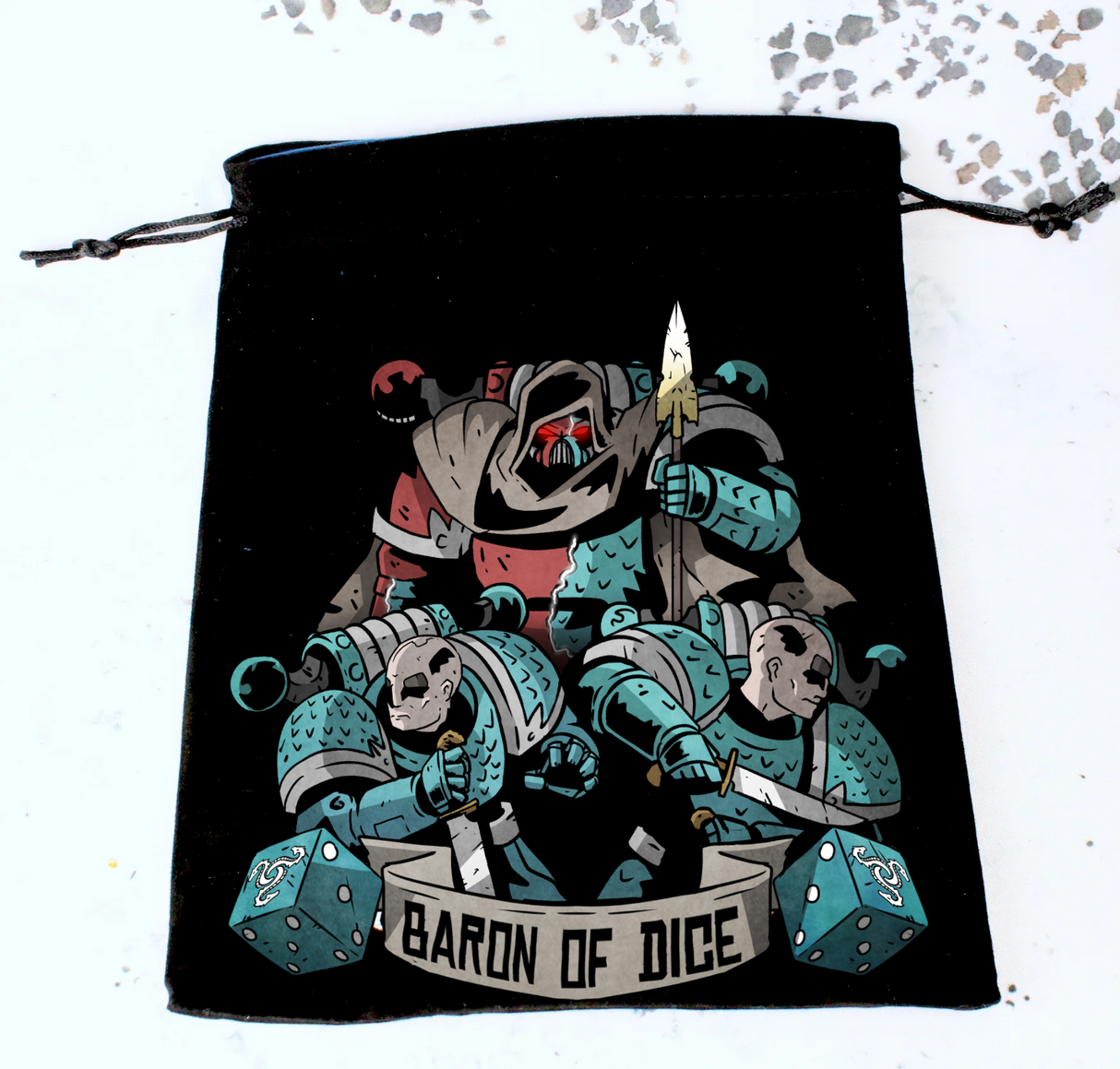 Premium Black Dice Bags