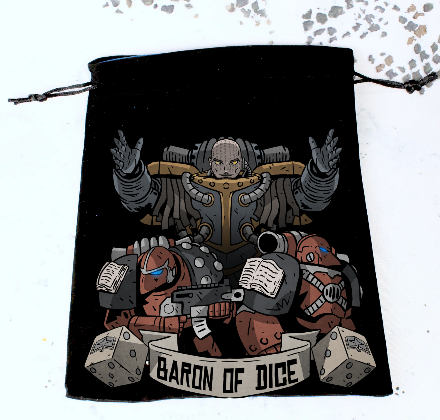 Premium Black Dice Bags