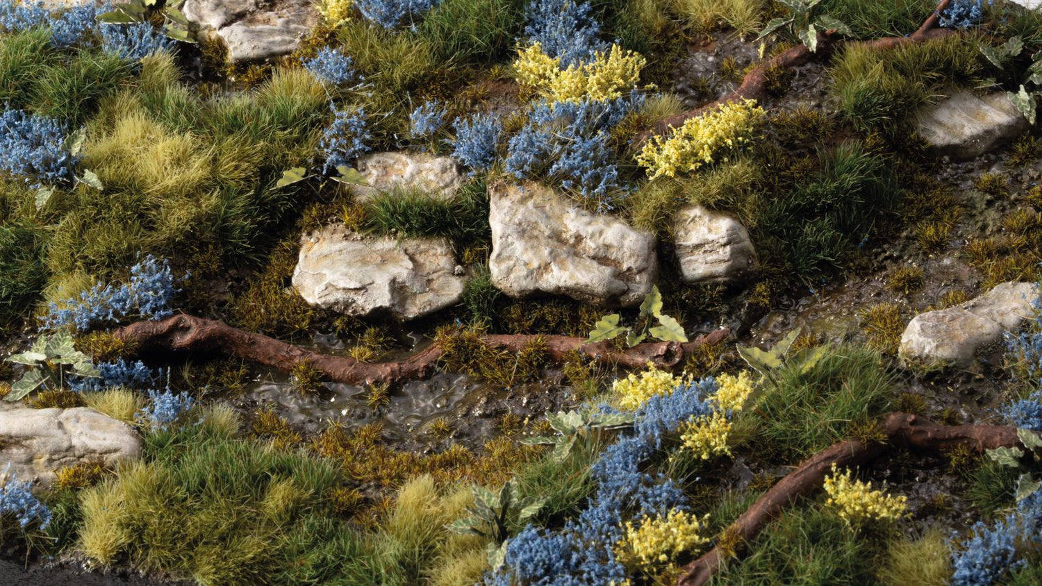 Gamers Grass - Flower Tuft Set - Bluebeard