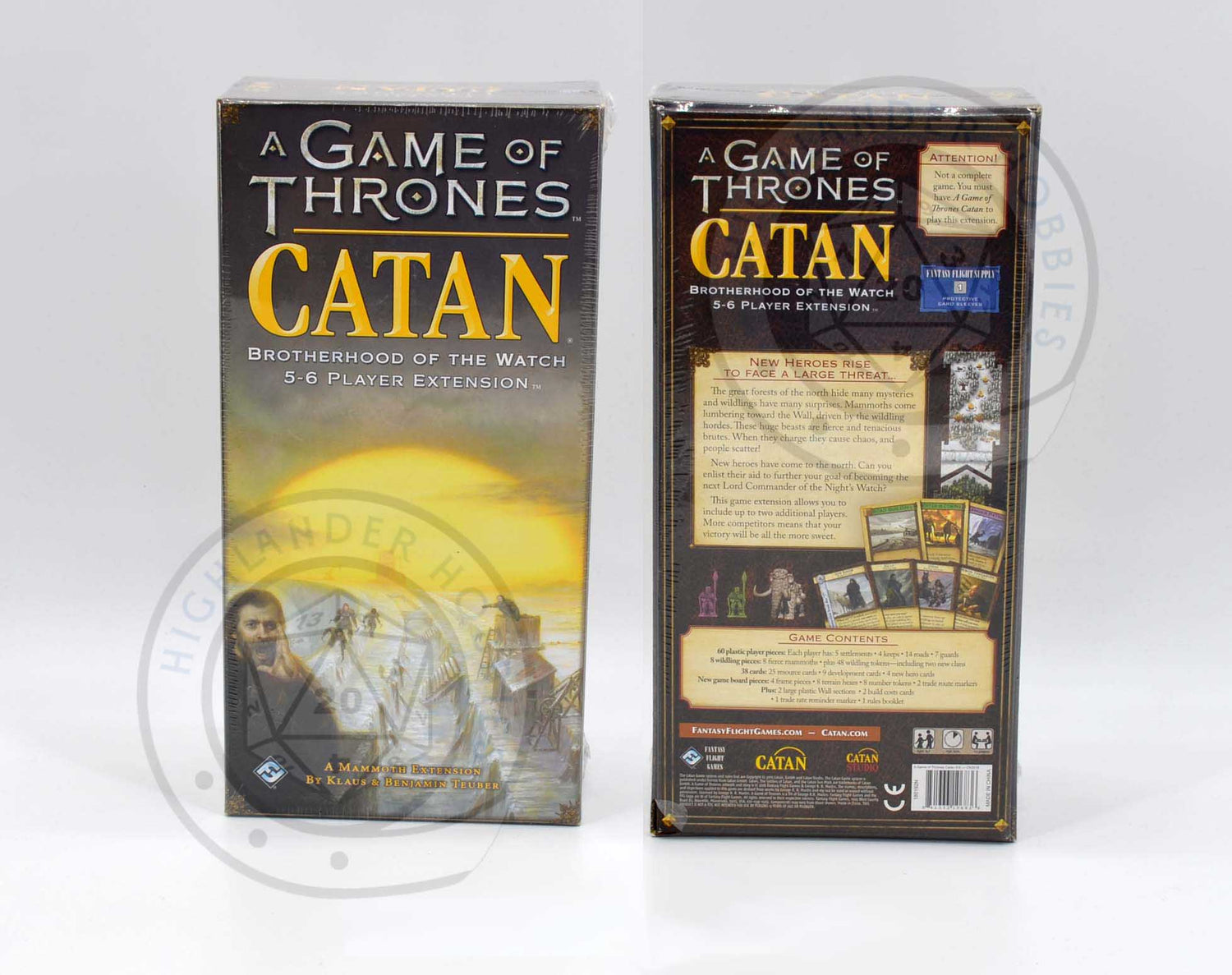A Game of Thrones Catan 5-6 Player Expansion