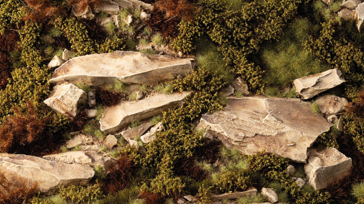 Gamers Grass - Shrub Set - Dry Green