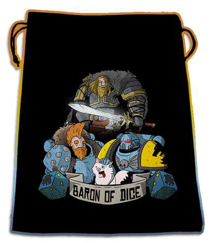 Premium Black Dice Bags