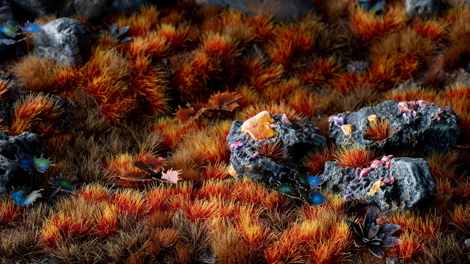 Gamers Grass - Alien Tuft - Fire Tuft