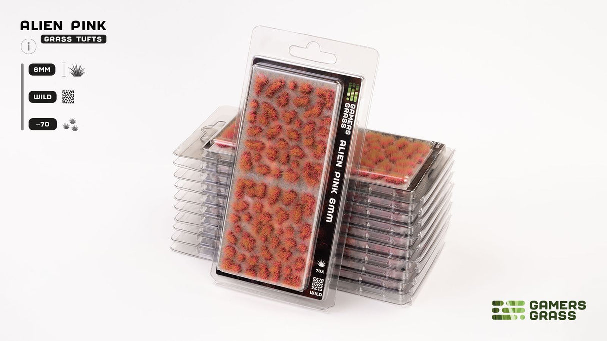 Gamers Grass - Alien Tuft - Alien Pink
