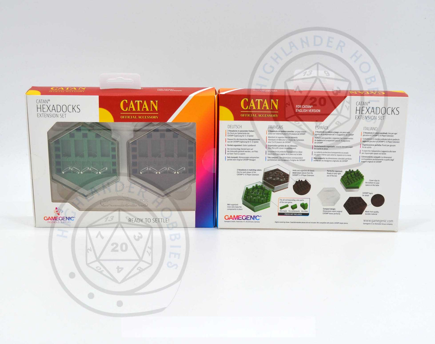 Catan Hexdocks Extension Set