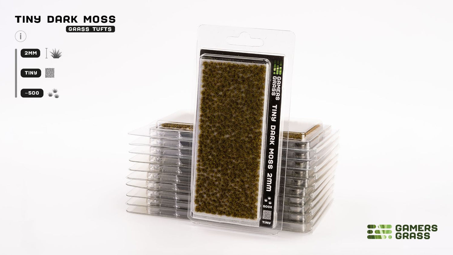 Gamers Grass - Tiny Tufts - Dark Moss
