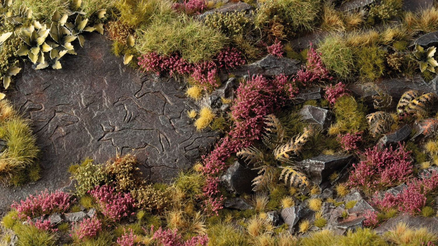 Gamers Grass - Flower Tuft Set - Heather