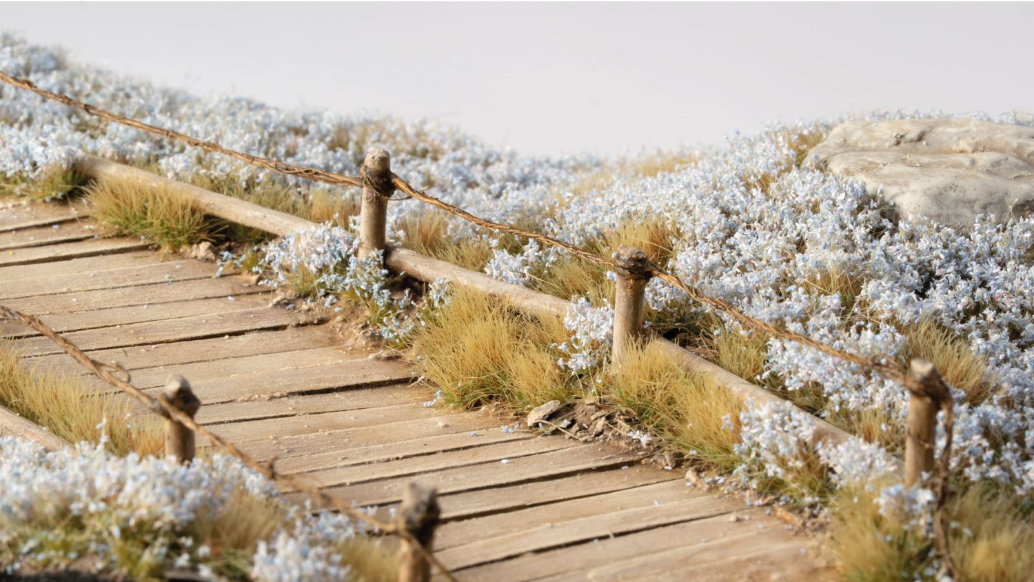 Gamers Grass - Flower Tuft Set - Light Blue Lilac