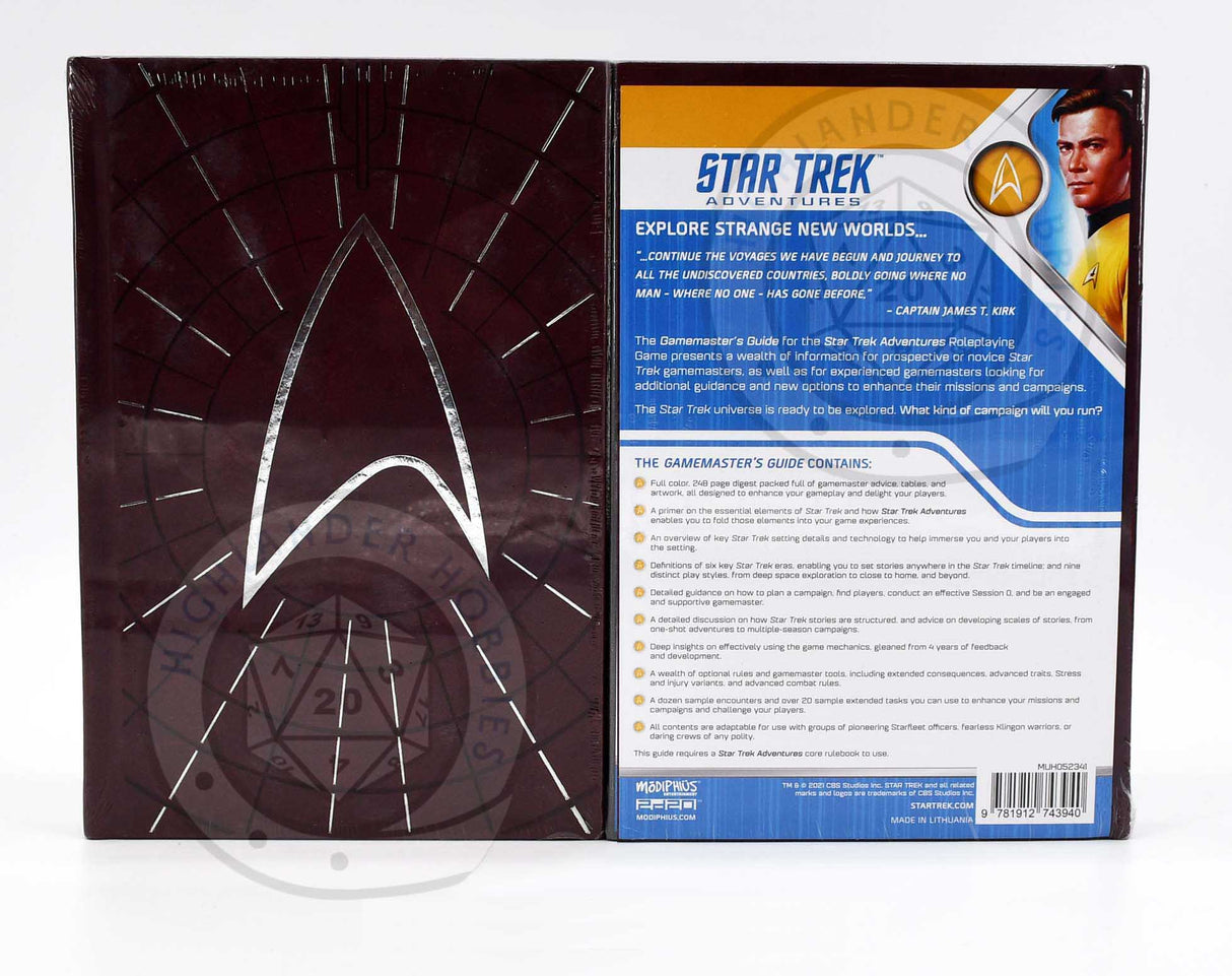 Star Trek Adventures RPG - First Edition - Gamemaster's Guide