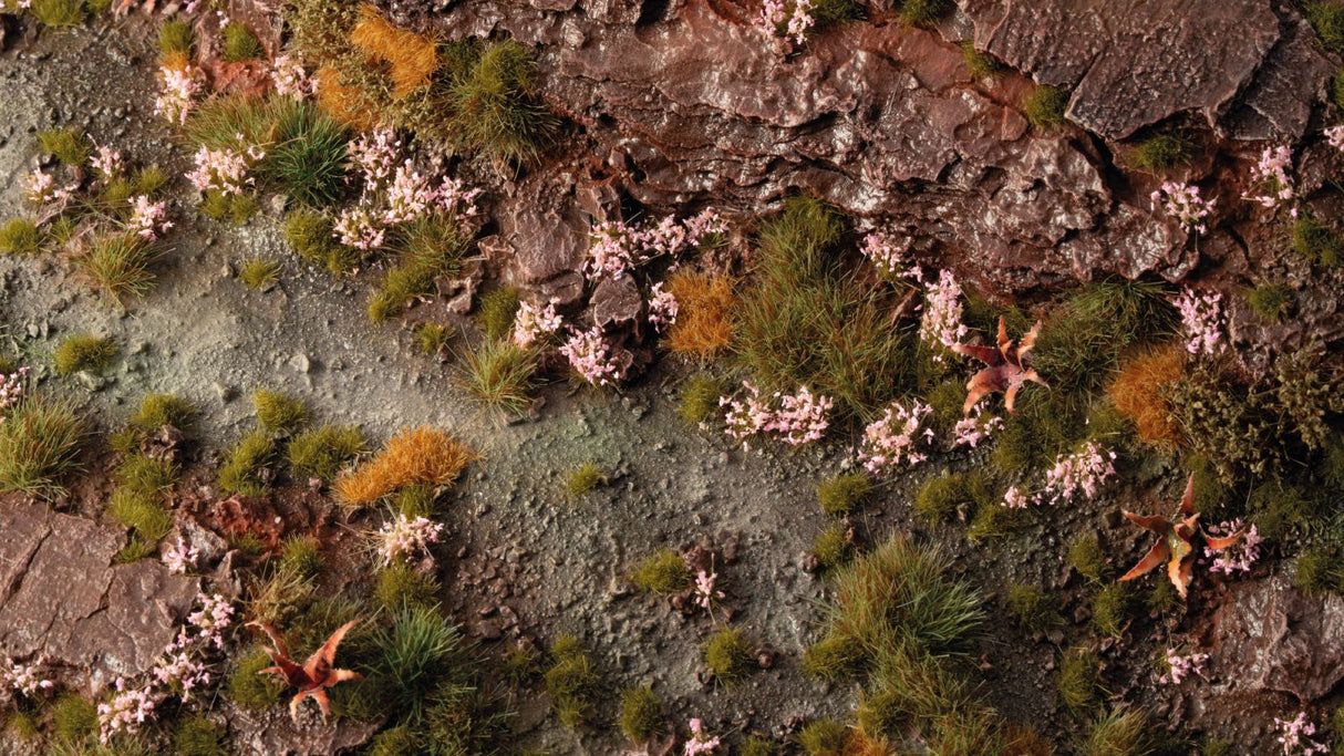 Gamers Grass - Tiny Flower Tuft Set - Pink Orchid