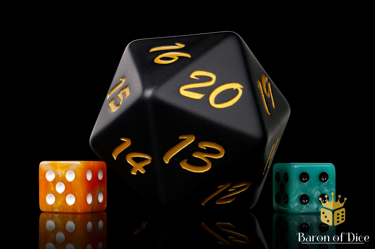 Big Ass Spindown D20 - Black Decay