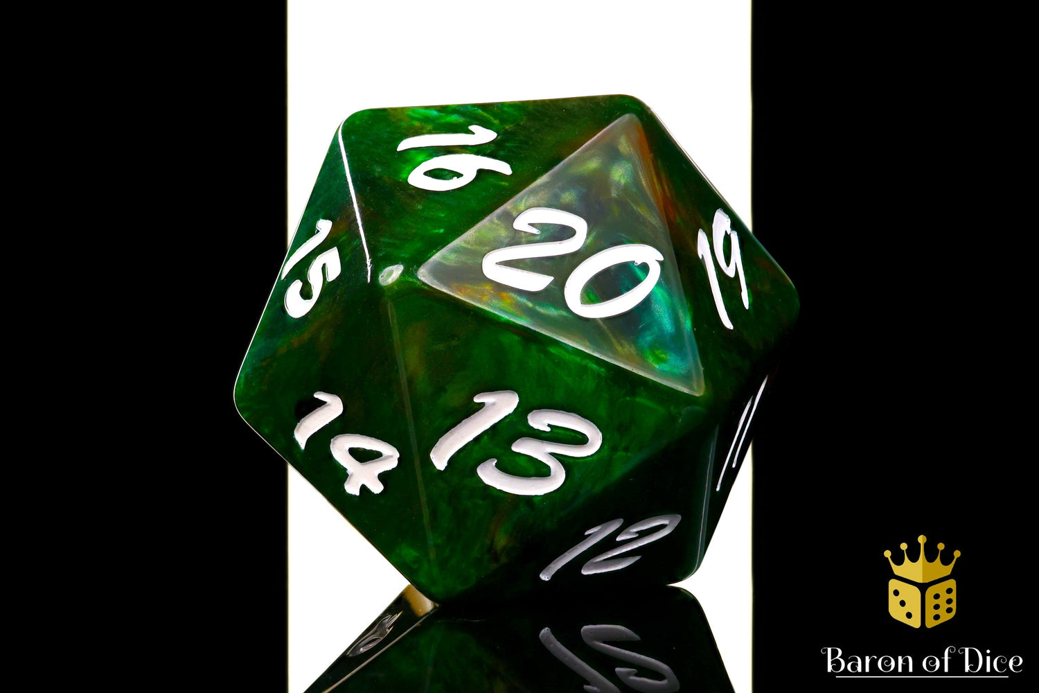 Big Ass Spindown D20 - Green Nature