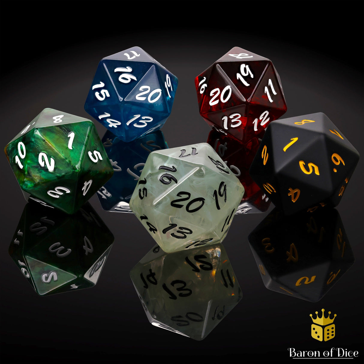 Big Ass Spindown D20 - Magic Set