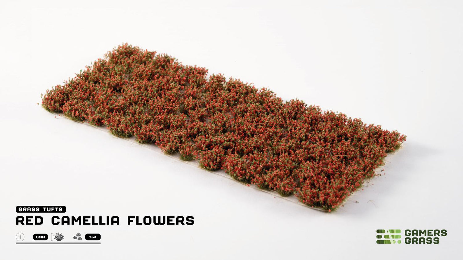 Gamers Grass - Flower Tuft Set - Red Camellia