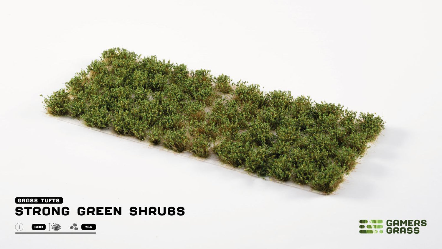 Gamers Grass - Shrub Set - Strong Green
