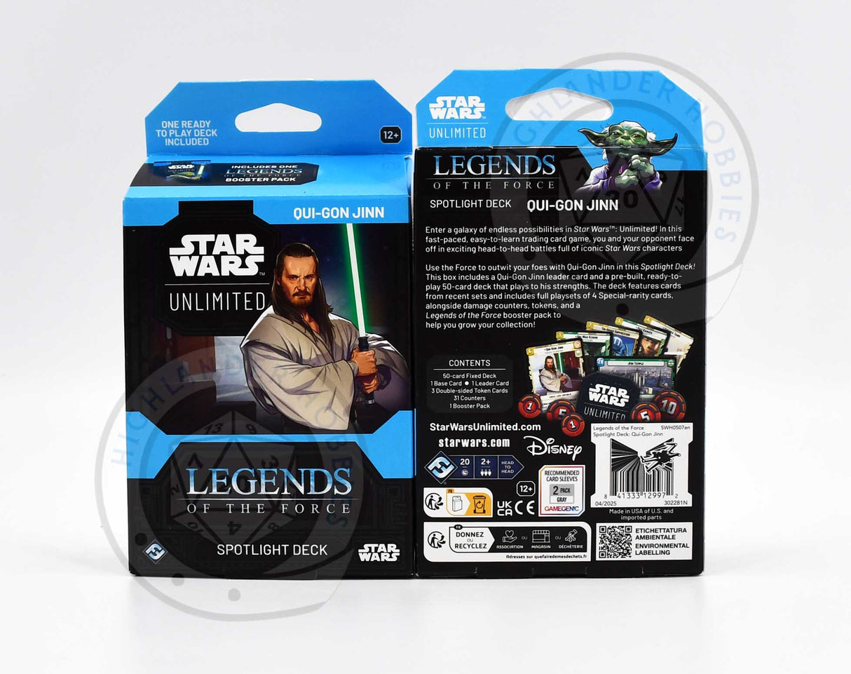 Spotlight Deck Qui-Gon Jinn [Star Wars Unlimited - Legacy of the Force]