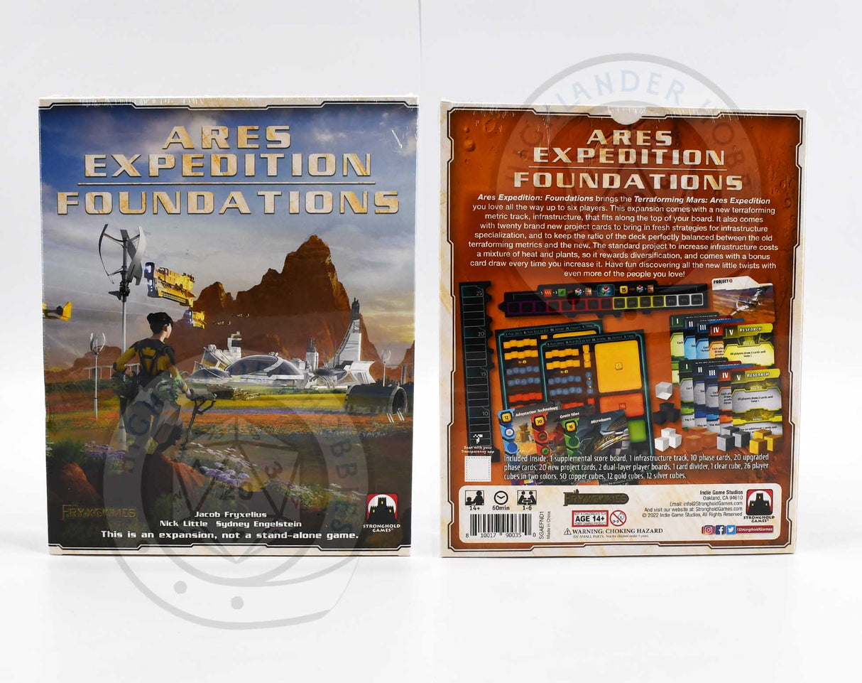 Foundations Expansion [Ares Expedition Terraforming Mars] Stronghold Games