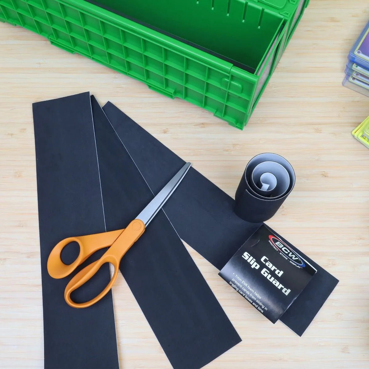 Card Slip Guard Strip 1mm EVA Foam [BCW]
