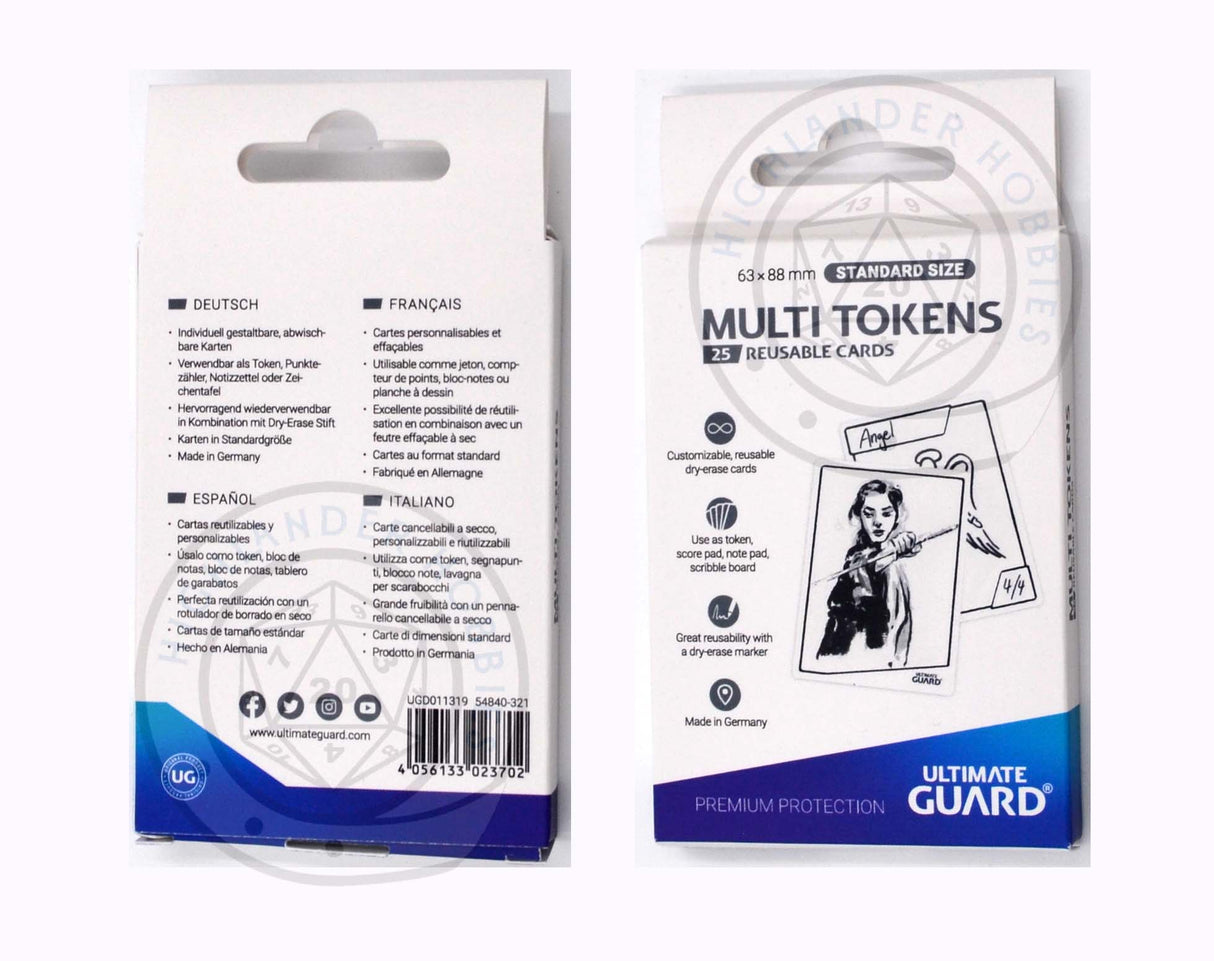 Multi Tokens Reusable Pack [Ultimate Guard]