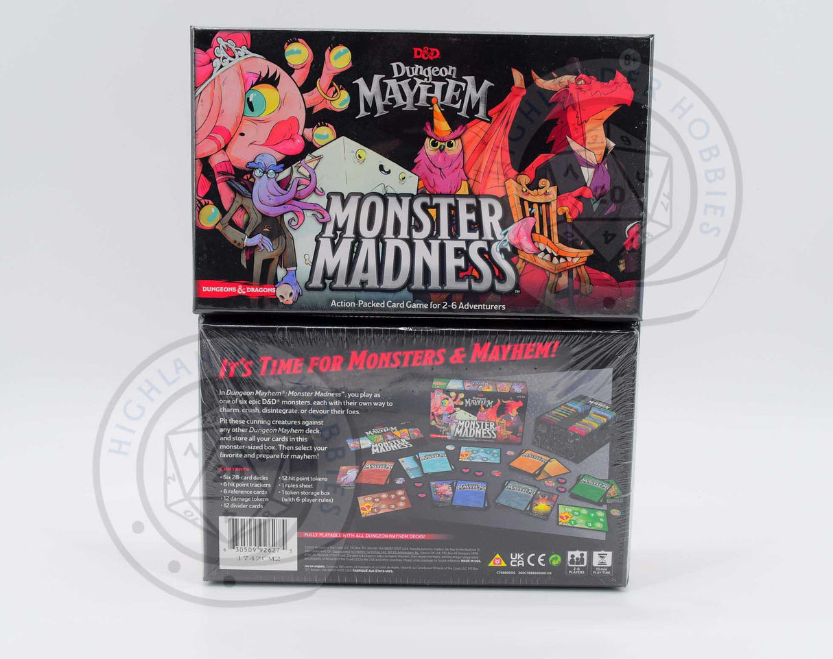 Dungeon Mayhem - Monster Madness Card Game [D&D] Wizards of the Coast