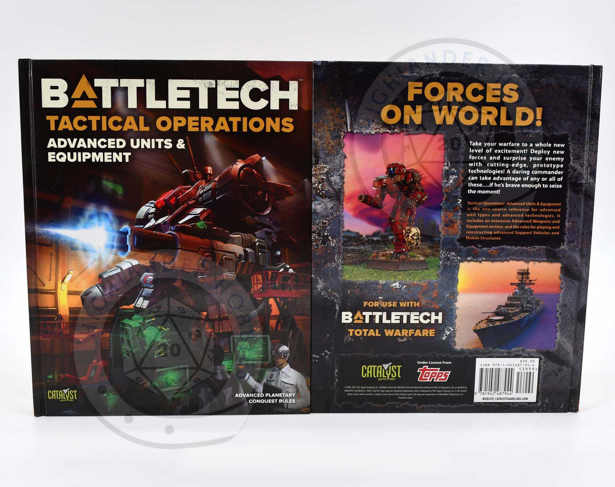 Tactical Operations Advanced Units & Equipment 35003VB [Battletech]