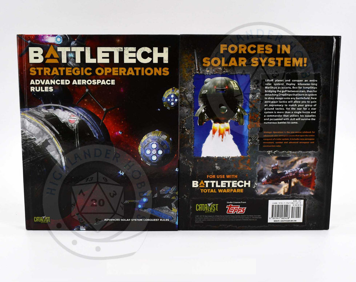 Strategic Operations Advanced Aerospace Rules 35004V [Battletech]
