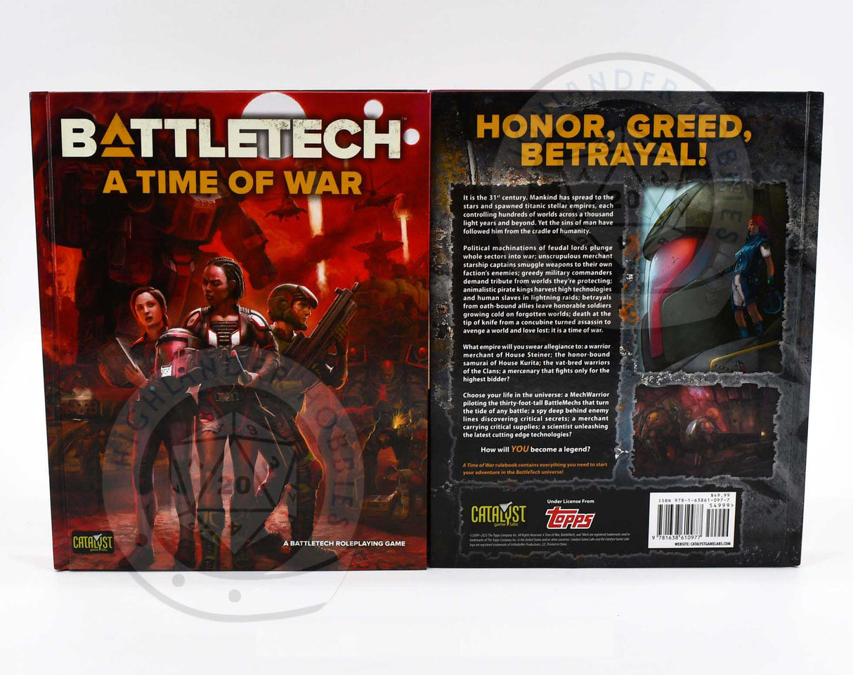 A Time of War Rulebook 35005V [Battletech]