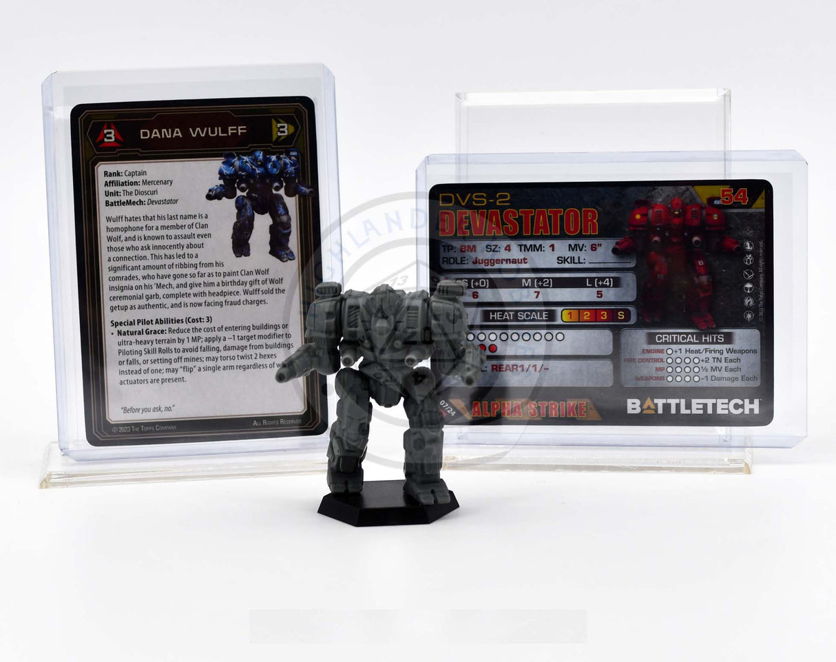 Devastator Miniature / Mercenaries Box [Battletech]