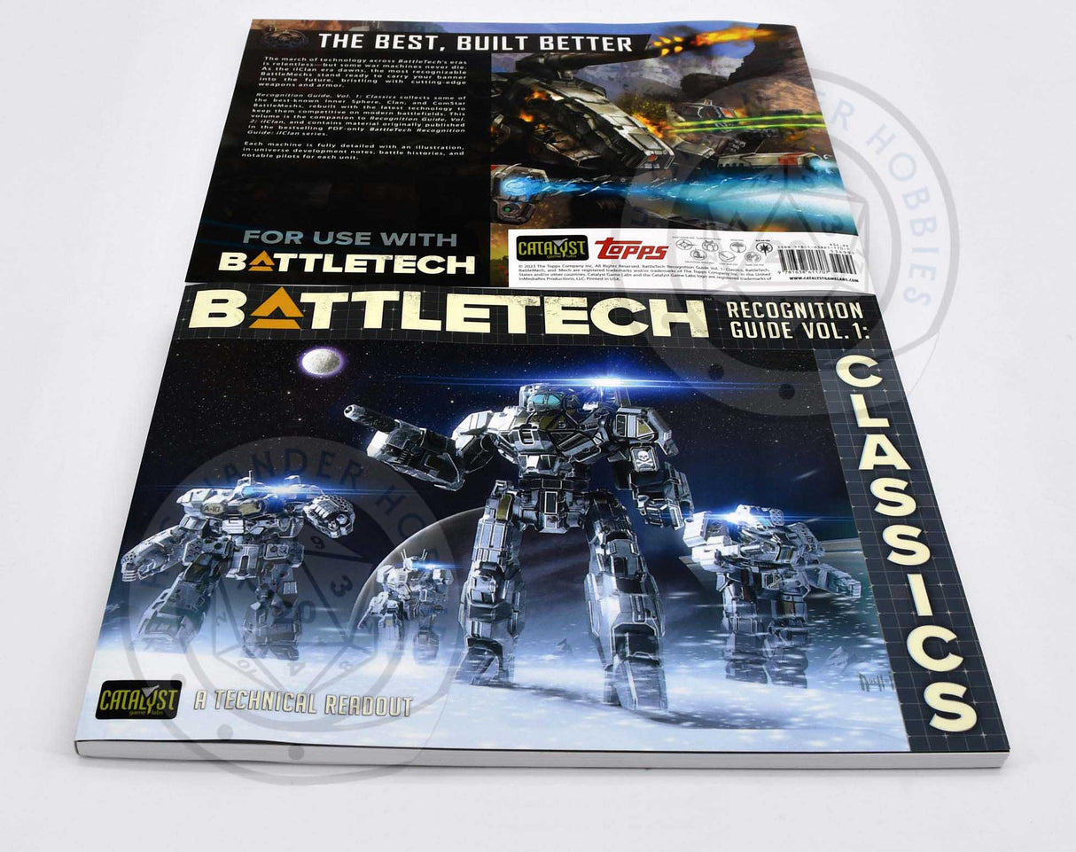 Recognition Guide Vol. 1 Classics 35139 [Battletech]
