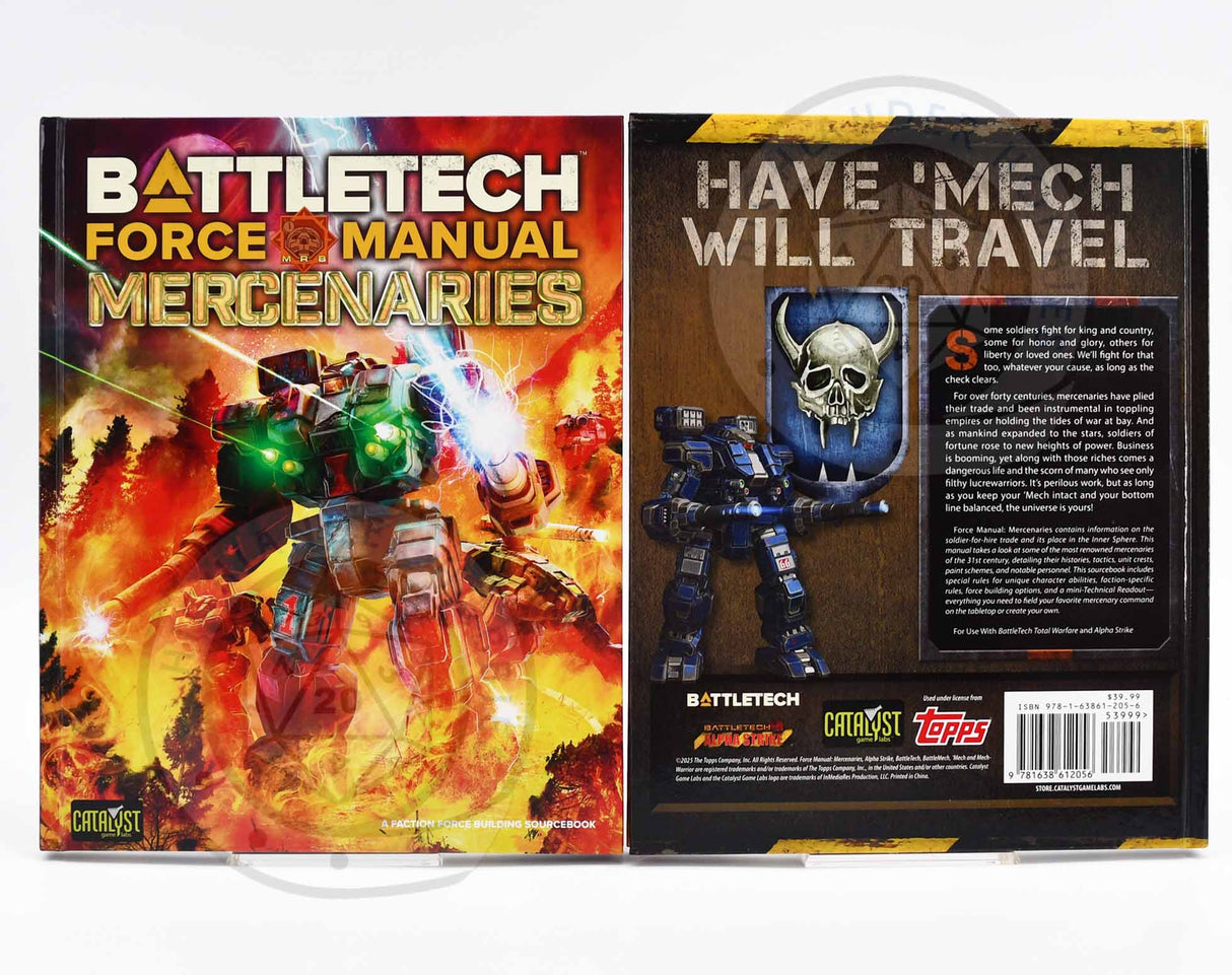 Force Manual: Mercenaries 35270 [Battletech]