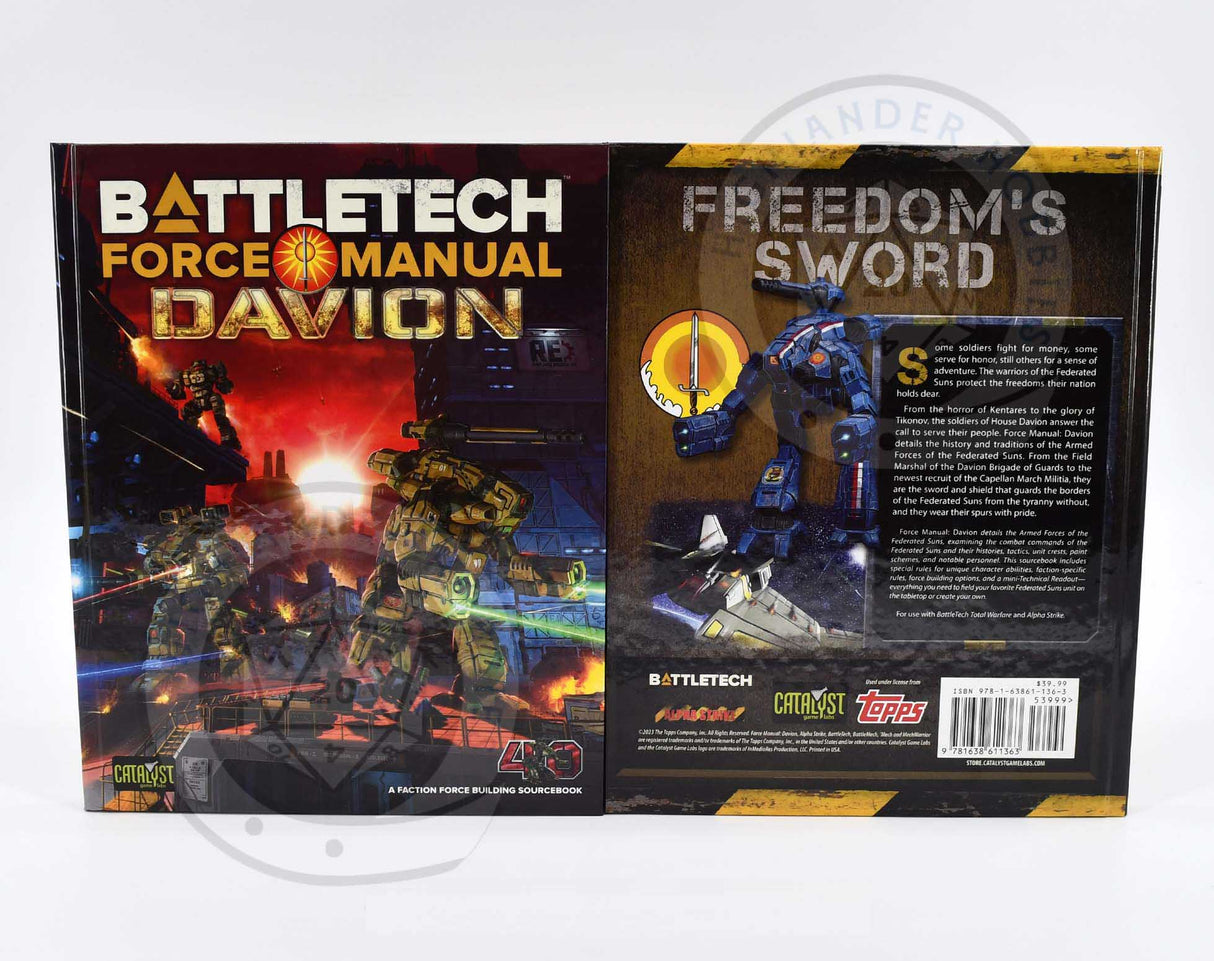 Force Manual: Davion 35272 [Battletech]