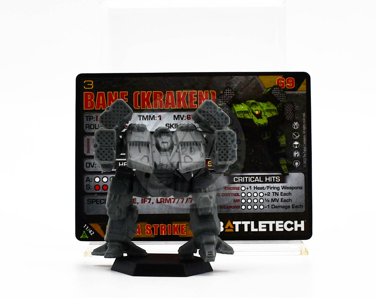 Bane [Kraken] Miniature / Aces: Scouring Sands Box [Battletech]