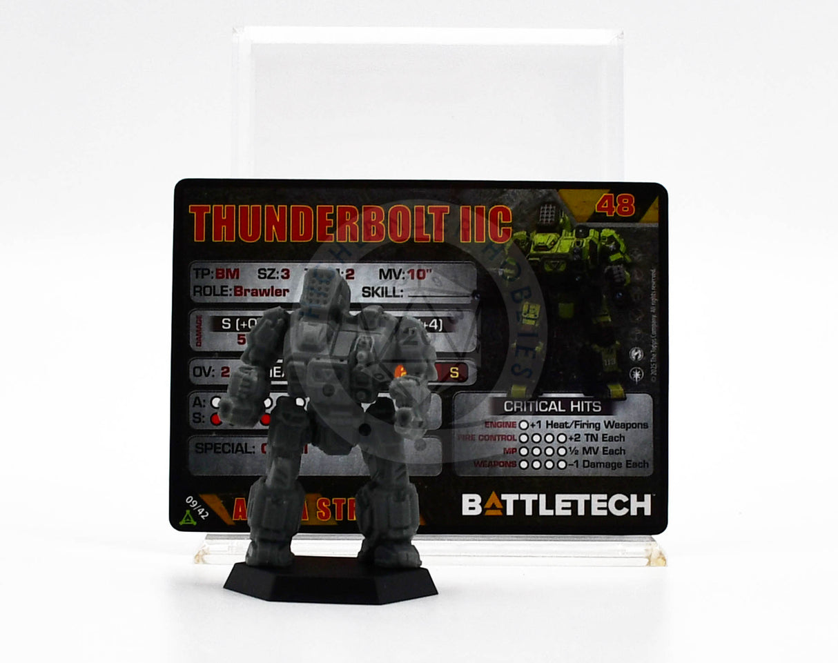Thunderbolt IIC Miniature / Aces: Scouring Sands Box [Battletech]