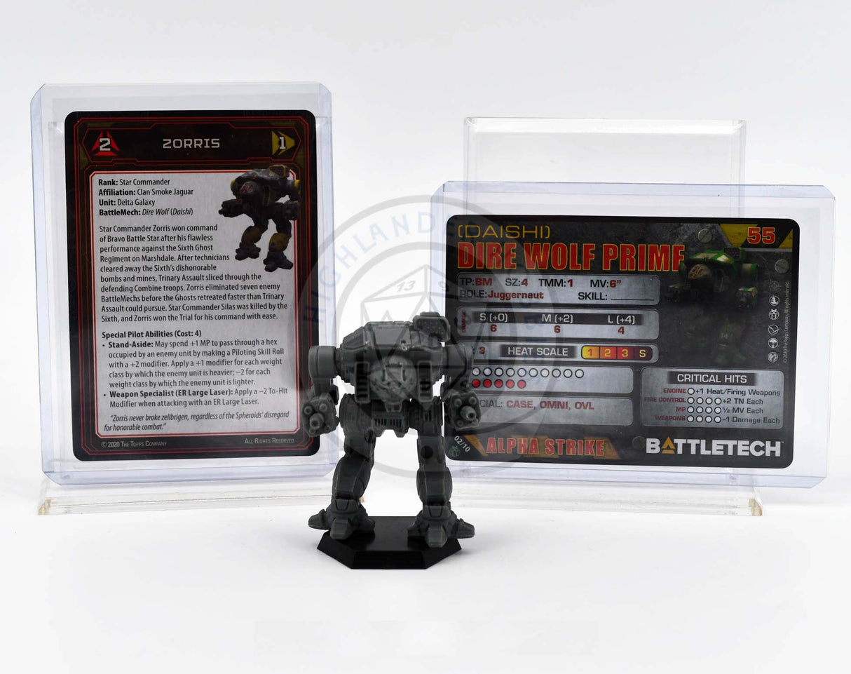 Dire Wolf Miniature / Clan Command Star ForcePack [Battletech]