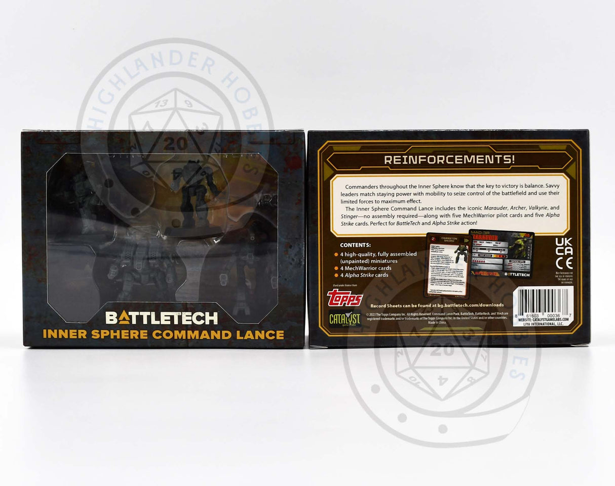 Inner Sphere Command Lance Force Pack [35721]