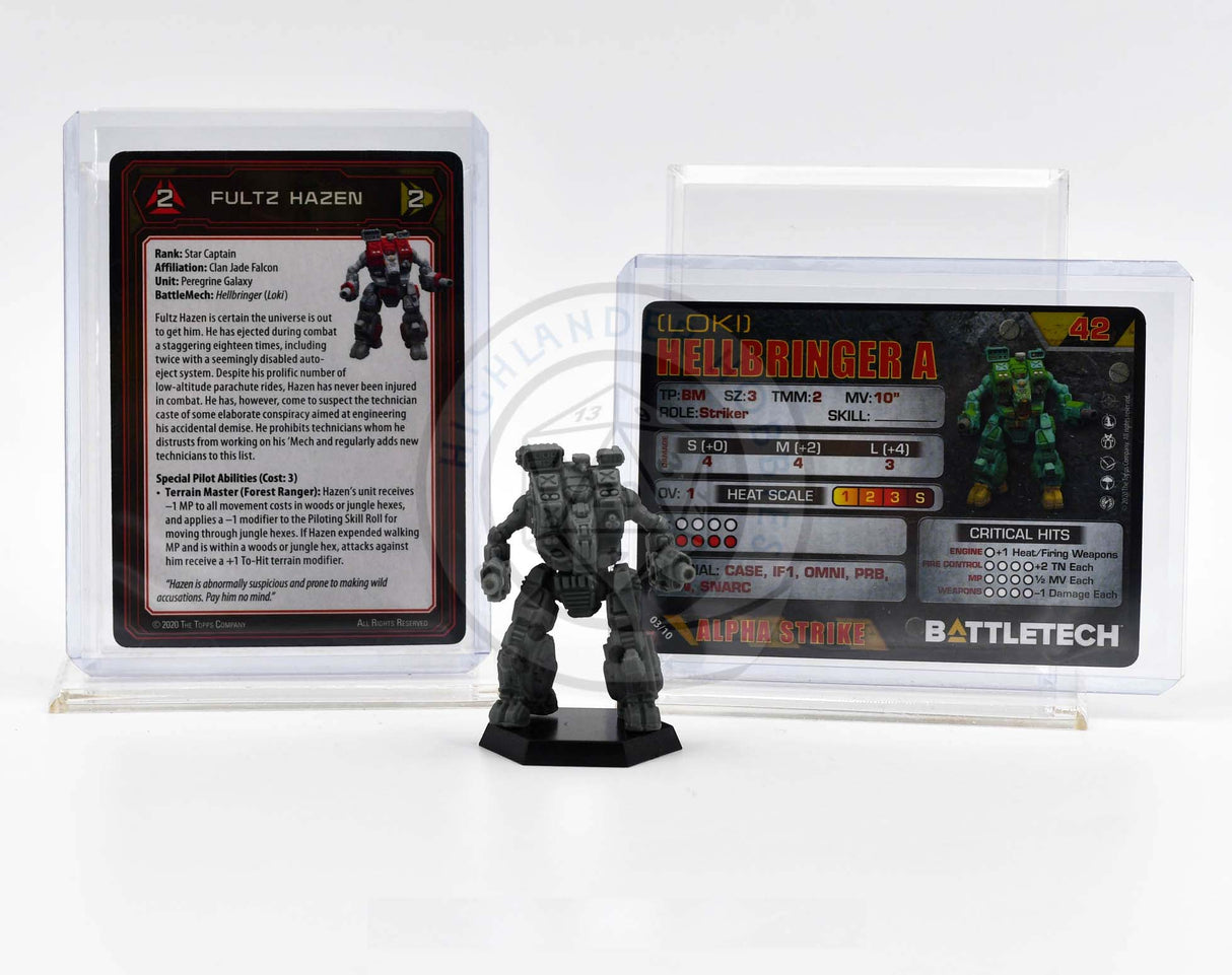 Hellbringer Miniature / Clan Heavy Striker Star [Battletech]