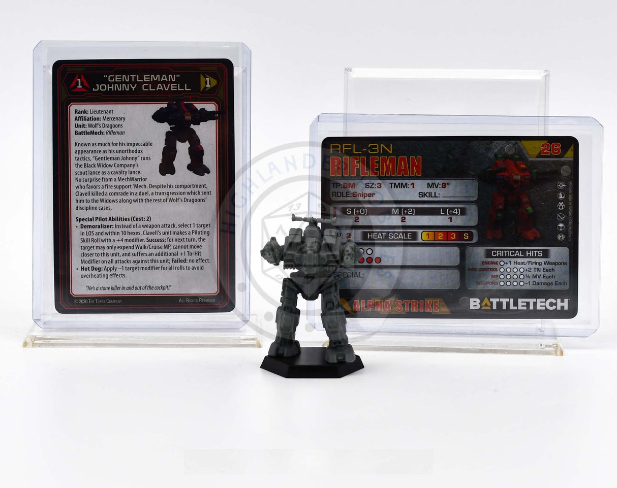 Rifleman Miniature / Inner Sphere Battle Lance [Battletech]