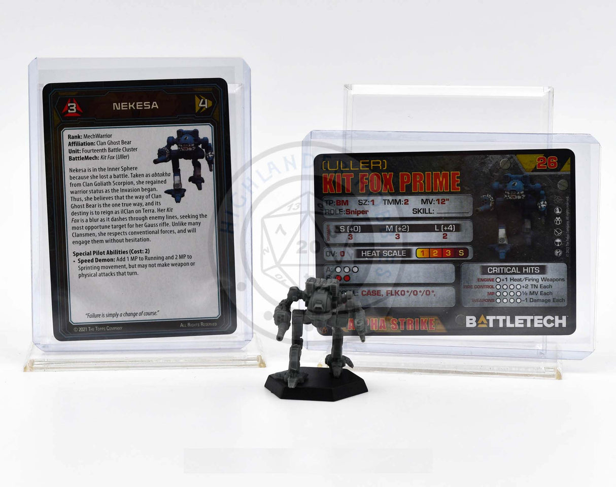 Kit Fox Miniature / Clan Fire Star [Battletech]