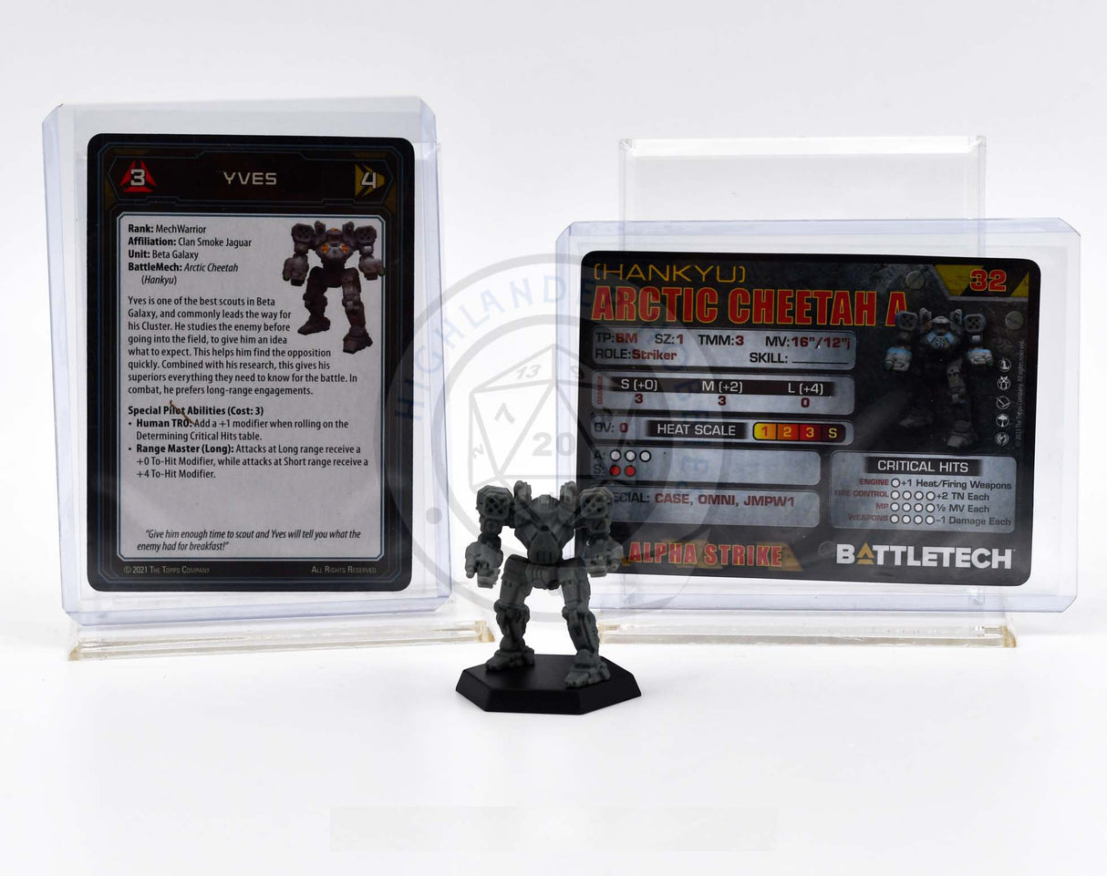 Arctic Cheetah Miniature / Clan Support Star [Battletech]