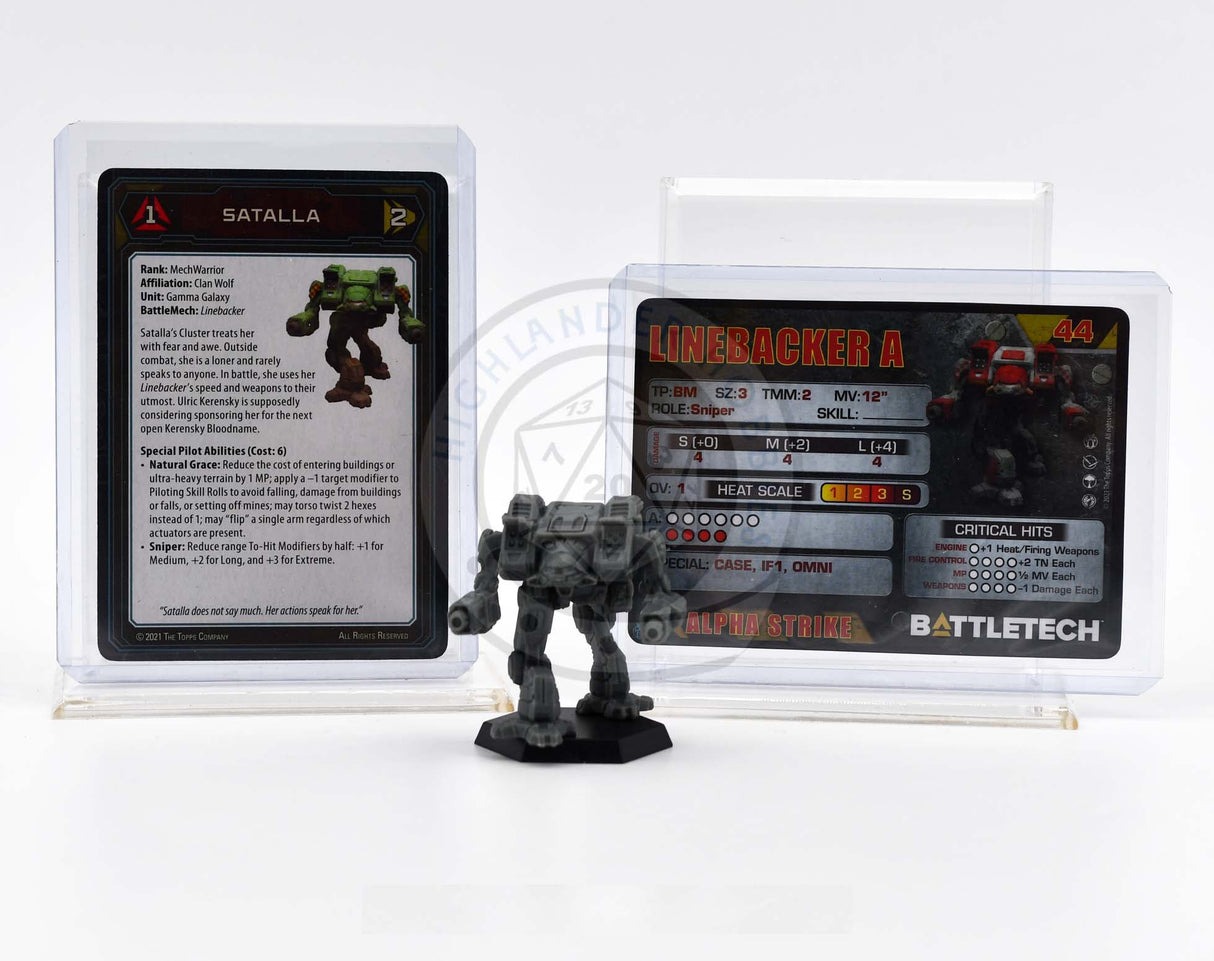 Linebacker Miniature / Clan Support Star [Battletech]