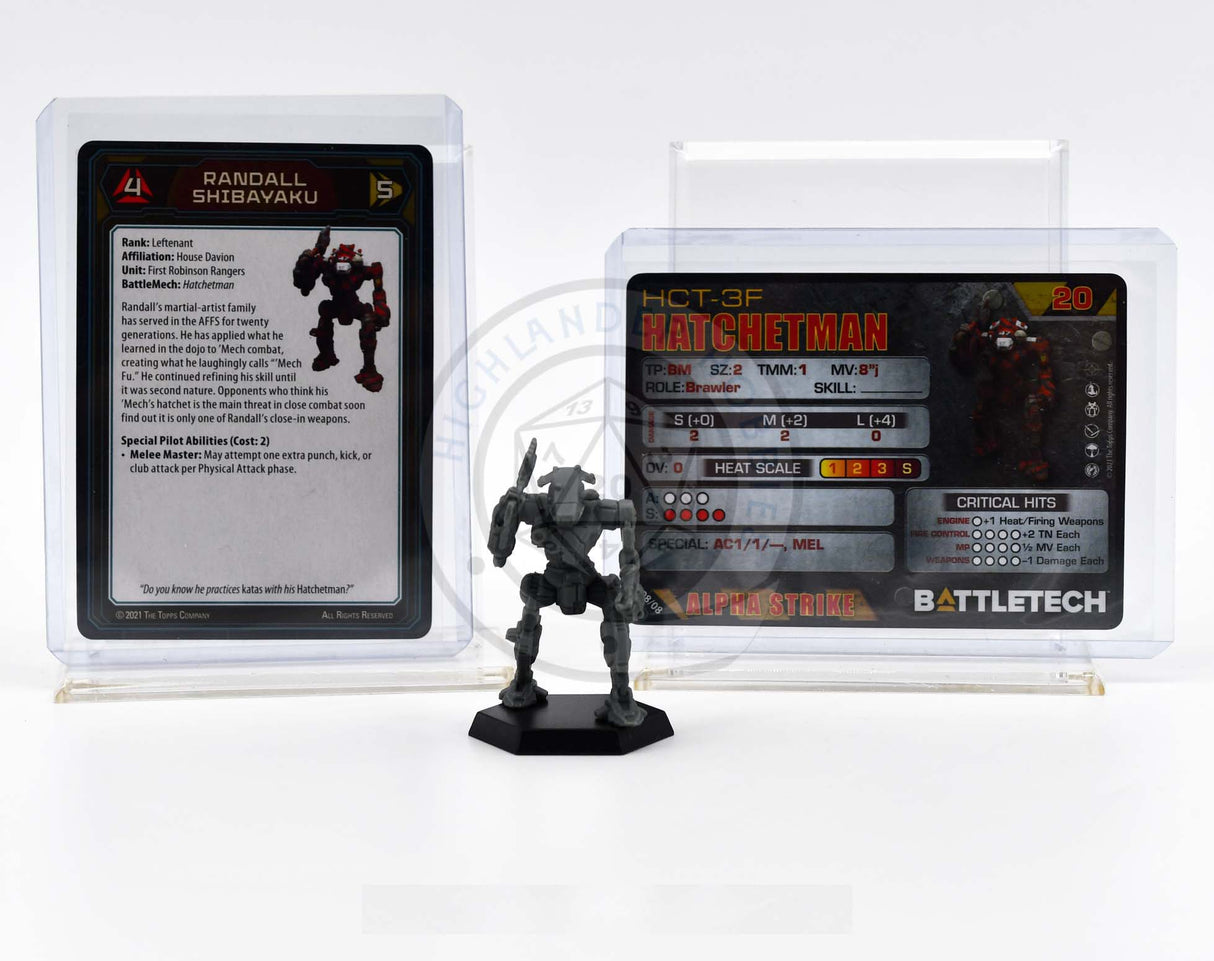 Hatchetman Miniature / Inner Sphere Heavy Lance [Battletech]