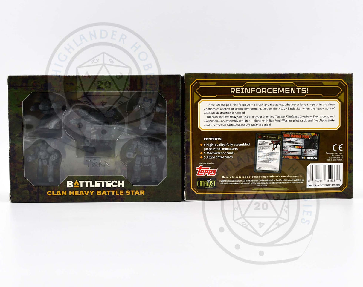 Clan Heavy Battle Star Force Pack 35728 [Battletech]