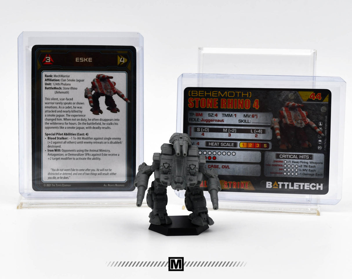 Behemoth [Stone Rhino] Miniature / Clan Heavy Star [Battletech]