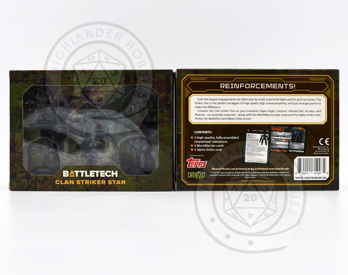 Clan Striker Star Force Pack 35732 [Battletech]
