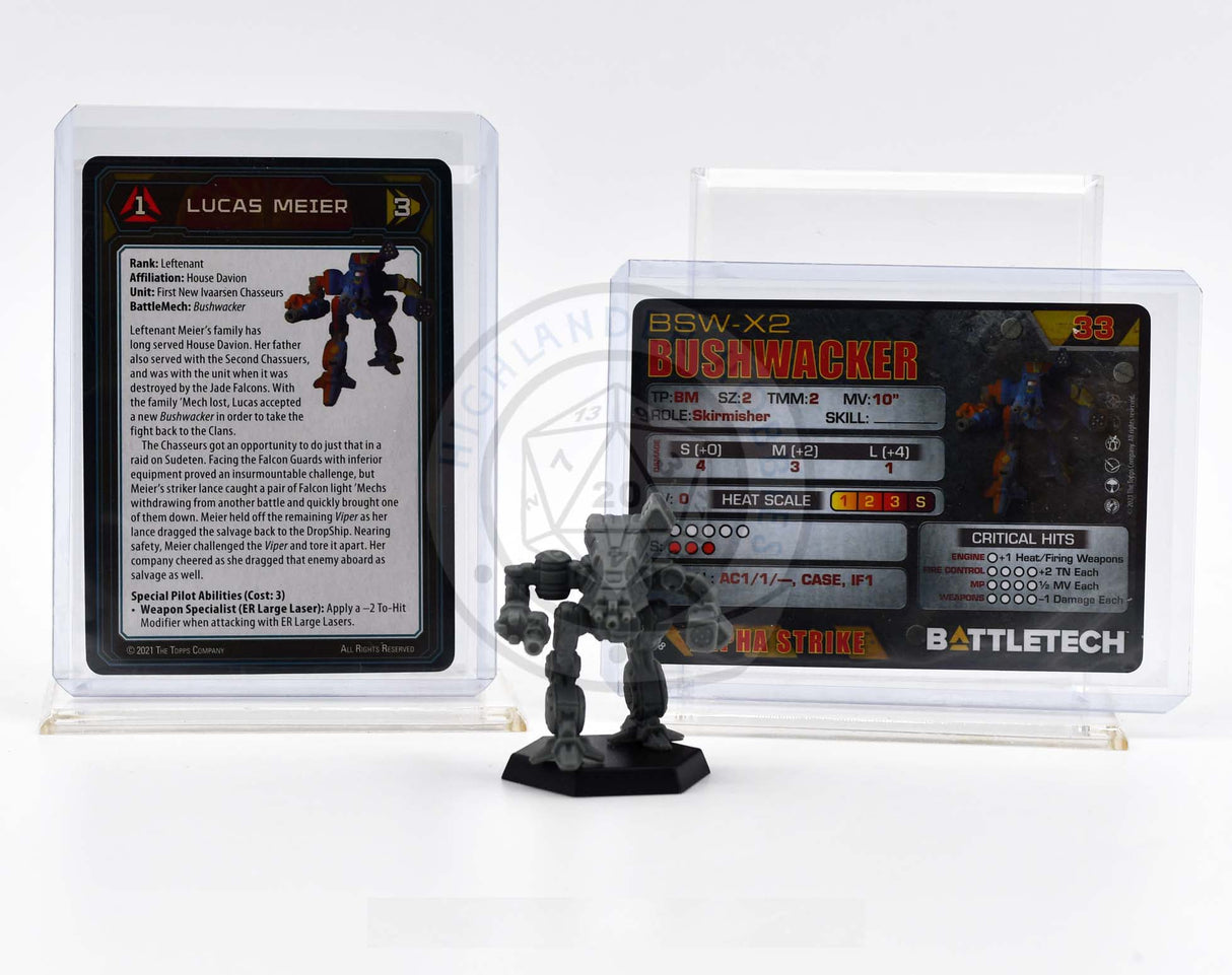 Bushwacker Miniature / Inner Sphere Heavy Battle Lance [Battletech]