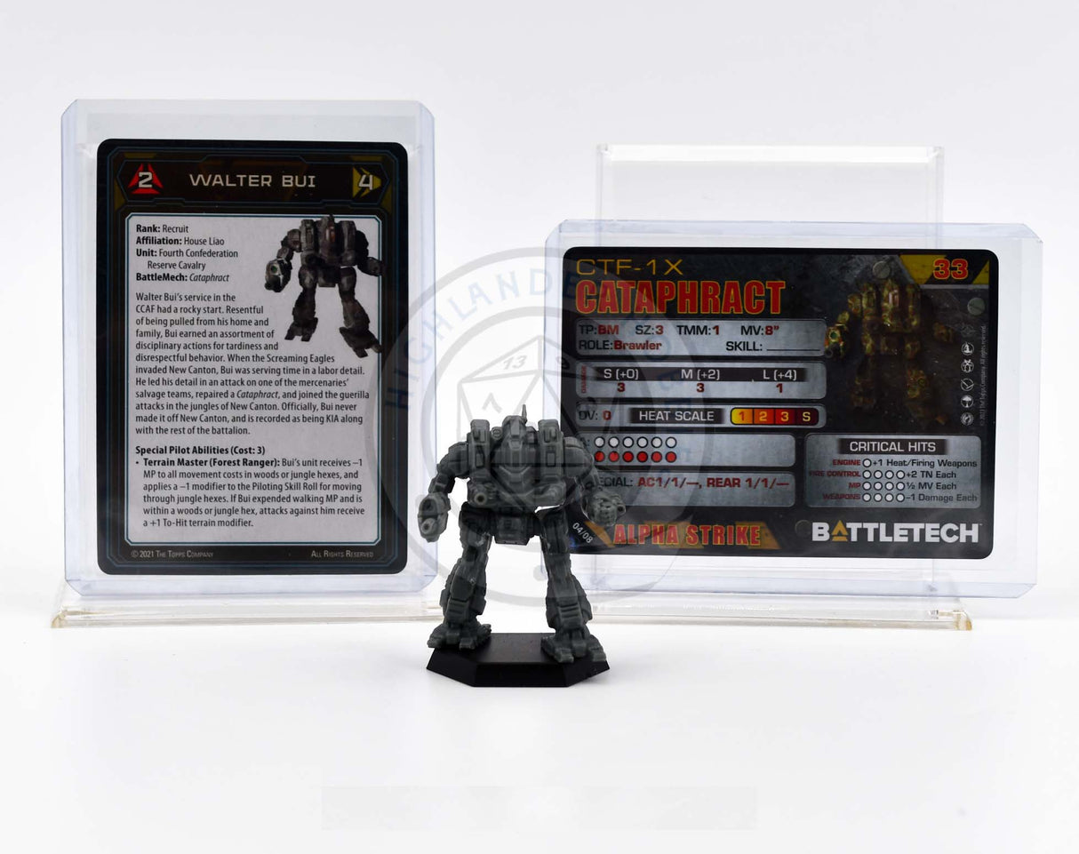 Cataphract Miniature / Inner Sphere Heavy Battle Lance [Battletech]