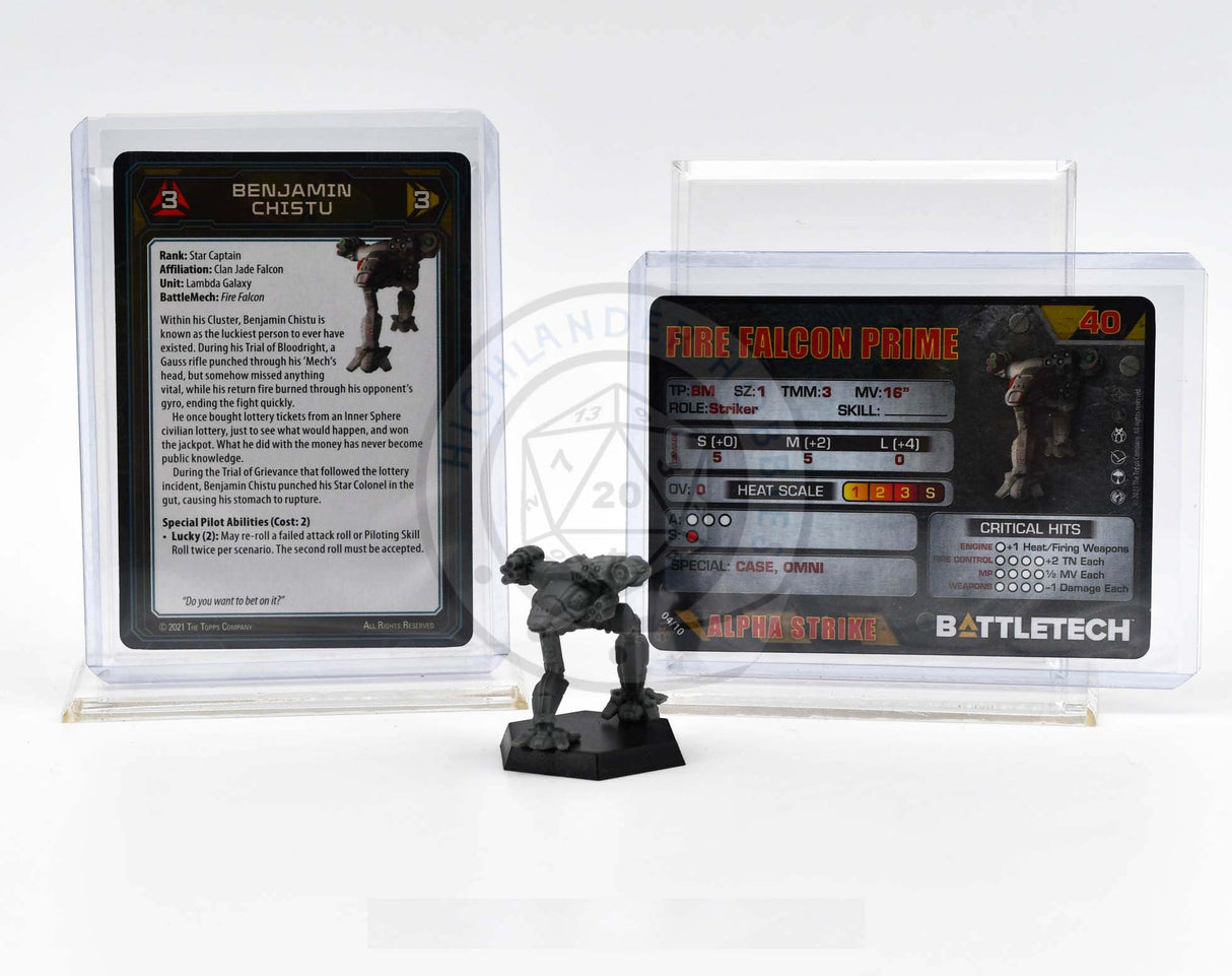 Fire Falcon Miniature / Clan Ad Hoc Star [Battletech]