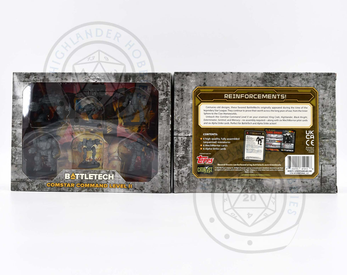 Comstar Command Level II Force Pack 35737 [Battletech]