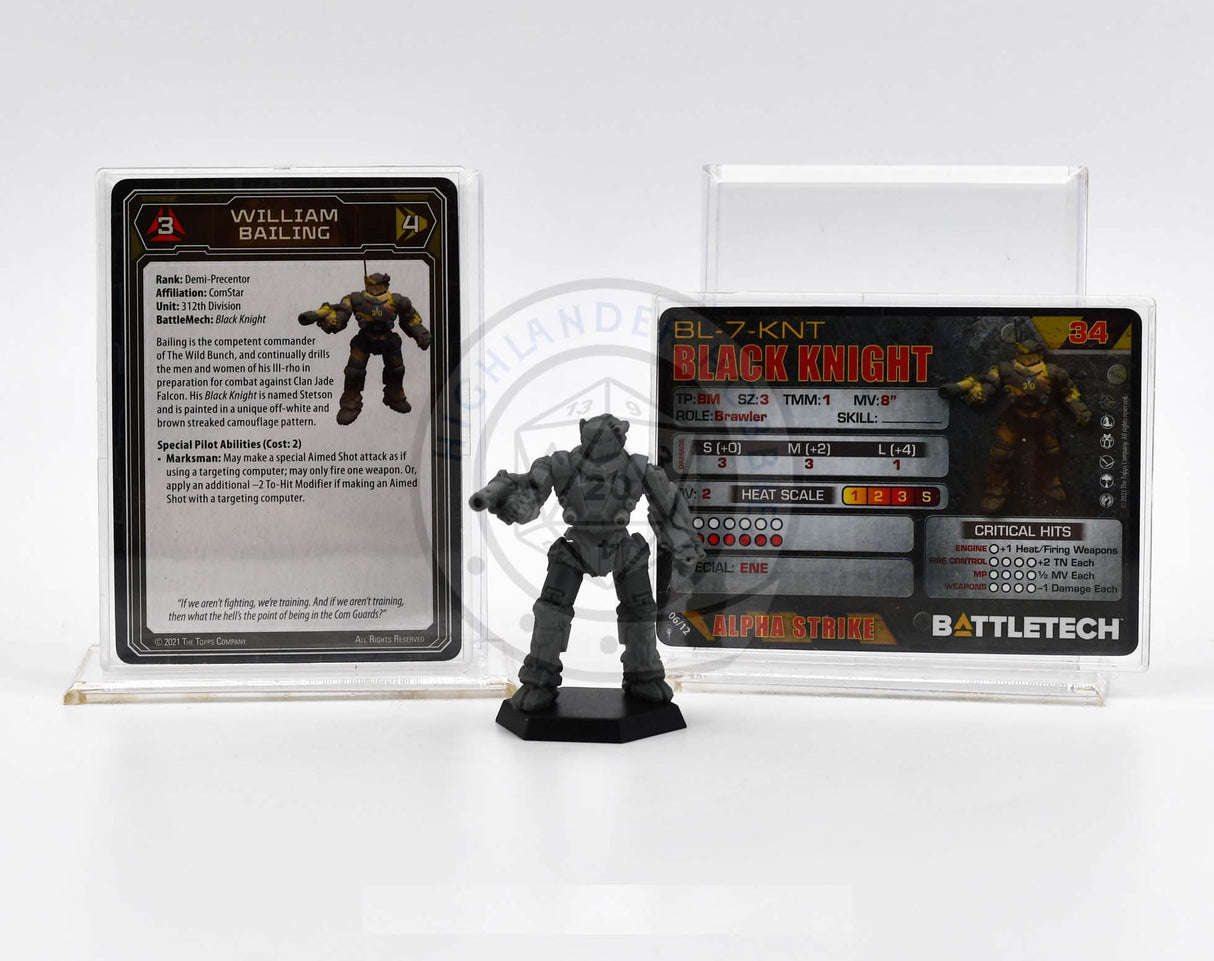 Black Knight Miniature / Comstar Command Level II [Battletech]